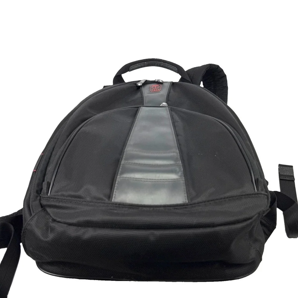 Tumi Tech Backpack Black Ballistic Nylon Rucksack Travel Laptop Carry On Durable